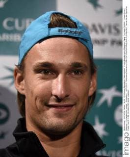Ruben Bemelmans of Belgium Davis Cup team TENNIS : Coupe Davis - Belgique - Conference de presse - Bruxelles - 16 09 2015 Photonews Panoramic 