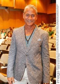 Sept. 16, 2015 - Athens, GREECE - Olympic diver Greg Louganis share with Greeks his personal story and his insights on living with HIV AIDS. Olympian Louganis speaks on living with HIV - ZUMAv62_
