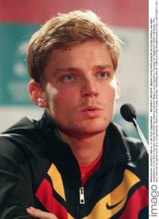 - BRUSSELS, BELGIUM: Belgian David Goffin pictured during the drawing and team presentation of the Davis Cup semi final World Group meeting between Belgium and Argentina, Thursday 17 September 2015 in Brussels. The semi final will be played from 18 to 20 September 2015 in Vorst-Forest, Brussels VIRGINIExLEFOUR  x04701997x