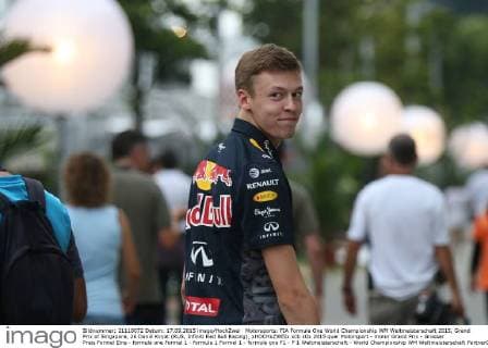 Motorsports: FIA Formula One World Championship WM Weltmeisterschaft 2015, Grand Prix of Singapore, 26 Daniil Kvyat (RUS, Infiniti Red Bull Racing), xHOCHxZWEIx