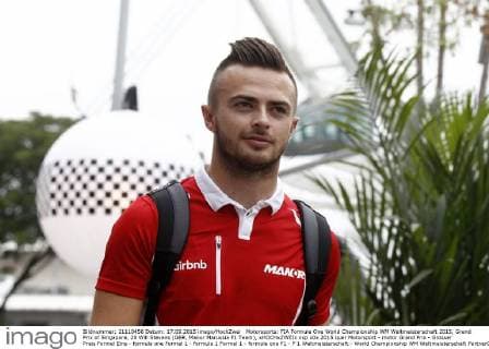 Motorsports: FIA Formula One World Championship WM Weltmeisterschaft 2015, Grand Prix of Singapore, 28 Will Stevens (GBR, Manor Marussia F1 Team), xHOCHxZWEIx