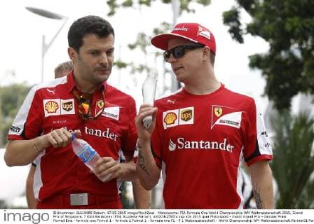 Motorsports: FIA Formula One World Championship WM Weltmeisterschaft 2015, Grand Prix of Singapore, 7 Kimi Raikkonen (FIN, Scuderia Ferrari), xHOCHxZWEIx