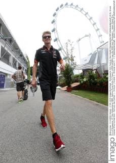 Motorsports: FIA Formula One World Championship WM Weltmeisterschaft 2015, Grand Prix of Singapore, 27 Nico Hulkenberg (GER, Sahara Force India F1 Team), xHOCHxZWEIx