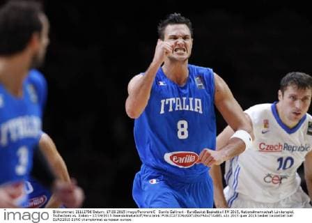Danilo Gallinari - EuroBasket Basketball EM 2015, Nationalmannschaft Länderspiel, Tschechien vs. Italien - 17 09 2015 GwendolineLeGoff Panoramic 
