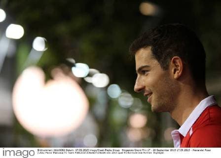 Singapore Grand Prix 17 - 20 September 2015 17.09.2015 - Alexander Rossi (USA) Manor Marussia F1 Team 