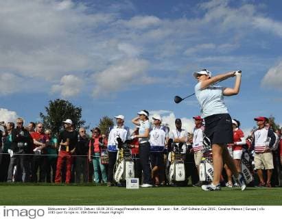 St. Leon - Rot , Golf Solheim Cup 2015 , Caroline Masson ( Europe )