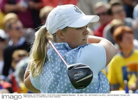 St. Leon - Rot , Golf Solheim Cup 2015 , Caroline Hedwall ( Europe )