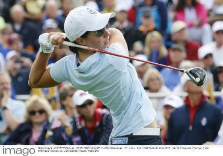 St. Leon - Rot , Golf Solheim Cup 2015 , Carlota Ciganda ( Europe )