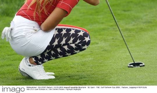 St. Leon - Rot , Golf Solheim Cup 2015 , Feature , Legging in USA Style