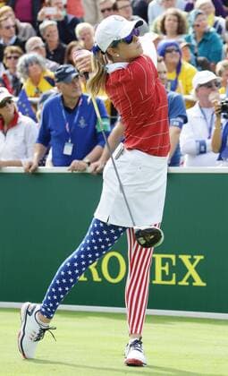 St. Leon - Rot , Golf Solheim Cup 2015 , Paula Craemer ( USA )