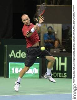 Steve Darcis of Belgium TENNIS : Belgique vs Argentine - Coupe Davis - Demi - 18 09 2015 PhotoNews Panoramic 