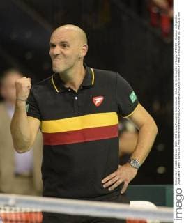 Johan Van Herck captain of Belgium TENNIS : Belgique vs Argentine - Coupe Davis - Demi - 18 09 2015 PhotoNews Panoramic 
