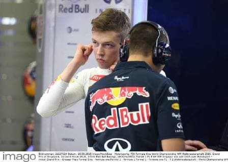 Motorsports: FIA Formula One World Championship WM Weltmeisterschaft 2015, Grand Prix of Singapore, 26 Daniil Kvyat (RUS, Infiniti Red Bull Racing), xHOCHxZWEIx