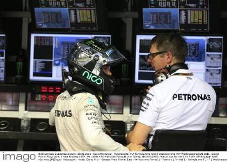 Motorsports: FIA Formula One World Championship WM Weltmeisterschaft 2015, Grand Prix of Singapore, 6 Nico Rosberg (GER, Mercedes AMG Petronas Formula One Team), xHOCHxZWEIx