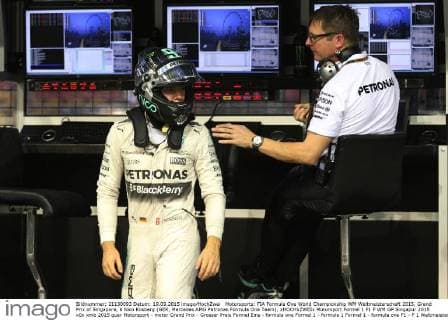 Motorsports: FIA Formula One World Championship WM Weltmeisterschaft 2015, Grand Prix of Singapore, 6 Nico Rosberg (GER, Mercedes AMG Petronas Formula One Team), xHOCHxZWEIx