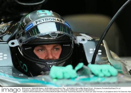 19.09.2015. Marina Bay Street Circuit , Singapore, Formula One Grand Prix of Singapore, qualification day. Mercedes AMG Petronas - Nico Rosberg finished 6th on pole xLeannexBoonx  ActionPlus11661931