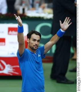 Davis cup 2015 RUS-Ita. Teymuraz GABASHVILI (RUS)-Fabio FOGNINI (ITA).