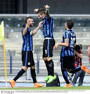 Db Verona 20 09 2015 - Football Serie A Chievo Verona-Inter Mailand foto xDanielexBuffa Image nella foto: esultanza gol Mauro Icardi 