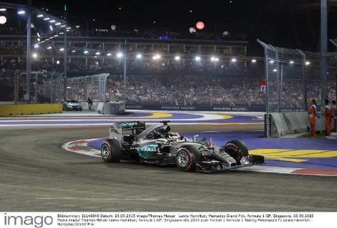 Lewis Hamilton; Mercedes Grand Prix, formula 1 GP, Singapore, 20.09.2015 Photo:mspb Thomas Melzer Lewis Hamilton; formula 1 GP, Singapore