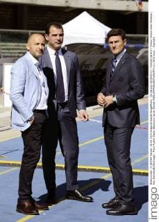 Db Verona 20 09 2015 - Football serie A Chievo Verona-Inter Mailand foto DanielexBuffa Image - Piero Ausilio-Dejan Stankovic-Javier Zanetti 