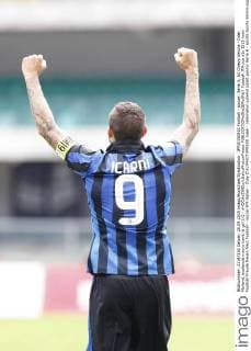 IPP20150920 Football - soccer: Serie A, AC Chievo Verona - Inter Mailand, esultanza mauro icardi al gol 1-0 - xHOCHxZWEIx xItalyxPhotoxPressx 