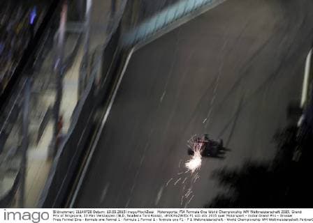 Motorsports: FIA Formula One World Championship WM Weltmeisterschaft 2015, Grand Prix of Singapore, 33 Max Verstappen (NLD, Scuderia Toro Rosso), xHOCHxZWEIx