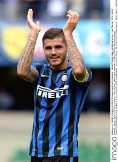 Aktuell Fußball, Italien, AC Chievo Verona - Inter Mailand IPP20150920 Football - soccer: Serie A, AC Chievo Verona - Inter Mailand, mauro icardi applaude - xHOCHxZWEIx xItalyxPhotoxPressx 