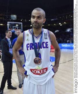 EuroBasket 2022, Historie, Die besten Spieler Europas Tony Parker (France) - EuroBasket Basketball EM 2015, Nationalmannschaft Länderspiel, Spiel um Platz Drei, Frankreich vs. Serbien - 20 09 2015 HerveBellenger Panoramic 