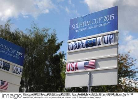 Solheim Cup 2015. Solheim Golf Cup 2015 am 19.09.2015 in St. Leon-Rot.