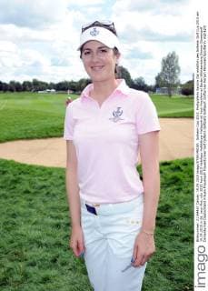 Solheim Cup 2015. Profigolferin Sandra Gal anläßlich des Solheim Golf Cup 2015 am 19.09.2015 in St. Leon-Rot.
