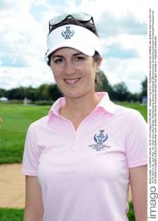 Solheim Cup 2015. Profigolferin Sandra Gal anläßlich des Solheim Golf Cup 2015 am 19.09.2015 in St. Leon-Rot.