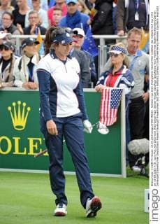 Solheim Cup 2015. Profigolferin Gerina Piller anläßlich des Solheim Golf Cup 2015 am 19.09.2015 in St. Leon-Rot.
