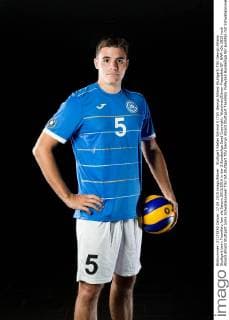 Stuttgart Stefan Schmid 5 (TSV Georgii Allianz Stuttgart) TSV Georgii Allianz Stuttgart beim Teamfoto fuer die Saison 2015 2016 in der 2.Bundesliga Sued Copyright: Wuechner Eibner-Pressefoto EP_NWR