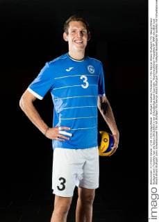 Stuttgart Jonathan Finkbeiner 3 (TSV Georgii Allianz Stuttgart) TSV Georgii Allianz Stuttgart beim Teamfoto fuer die Saison 2015 2016 in der 2.Bundesliga Sued Copyright: Wuechner Eibner-Pressefoto EP_NWR