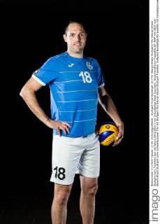 Stuttgart Frank Ruedinger 18 (TSV Georgii Allianz Stuttgart) TSV Georgii Allianz Stuttgart beim Teamfoto fuer die Saison 2015 2016 in der 2.Bundesliga Sued Copyright: Wuechner Eibner-Pressefoto EP_NWR
