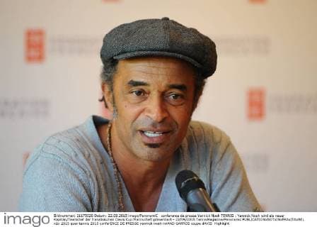 conference de presse Yannick Noah TENNIS : Yannick Noah wird als neuer Kapitän Teamchef der französischen Davis Cup Mannschaft präsentiert - 22 09 2015 TennisMagazine Panoramic 