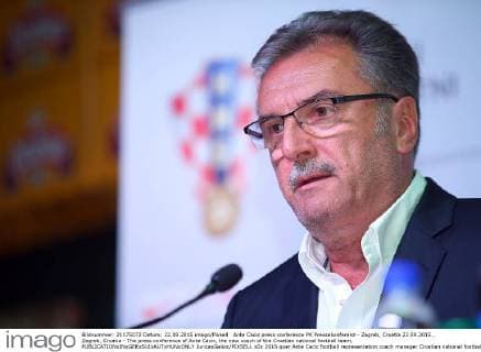 Ante Cacic press conference PK Pressekonferenz - Zagreb, Croatia 22.09.2015., Zagreb, Croatia - The press conference of Ante Cacic, the new coach of the Croatian national football team.  JuricaxGaloic PIXSELL