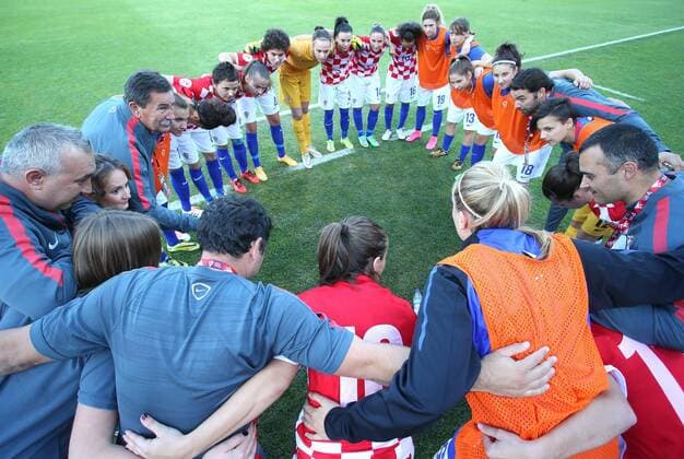 Qualification for UEFA Women s EURO 2017, Croatia - Germany 22.09.2015., Zagreb, Croatia - Qualification for UEFA Women s EURO 2017, group 5, Croatia - Germany.  SanjinxStrukic PIXSELL