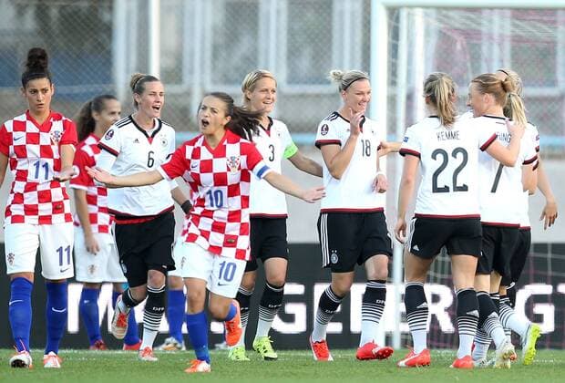 Qualification for UEFA Women s EURO 2017, Croatia - Germany 22.09.2015., Zagreb, Croatia - Qualification for UEFA Women s EURO 2017, group 5, Croatia - Germany. Iva Landeka.  SanjinxStrukic PIXSELL