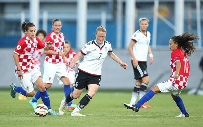 Qualification for UEFA Women s EURO 2017, Croatia - Germany 22.09.2015., Zagreb, Croatia - Qualification for UEFA Women s EURO 2017, group 5, Croatia - Germany. Melanie Behringer.  SanjinxStrukic PIXSELL