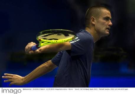 Tennis. St.Petrsburg Open 2015 . Mikhail Youzjny (RUS)