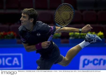 Tennis. St.Petrsburg Open 2015 . Tommy Robredo(ESP)