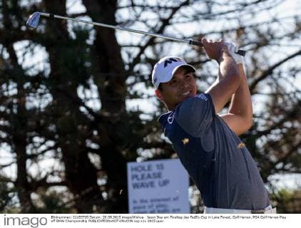 Jason Day am Finaltag des FedEx-Cup in Lake Forest, Golf Herren, PGA Golf Herren Play off BMW Championship 