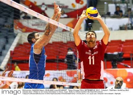 Fabian Drzyzga (POL), SEPTEMBER 23, 2015 - Volleyball : FIVB Men s World Cup 2015 between Italy - Poland at 1st Yoyogi Gymnasium in Tokyo, Japan. Photo by Shingo Ito AFLO NoxThirdxPartyxSales  (hnna018041)