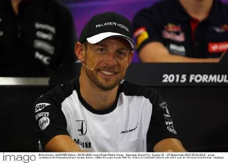 Japanese Grand Prix, Suzuka 24 - 27 September 2015 24.09.2015 - press conference PK Pressekonferenz Jenson Button (GBR) McLaren Honda MP4-30. 
