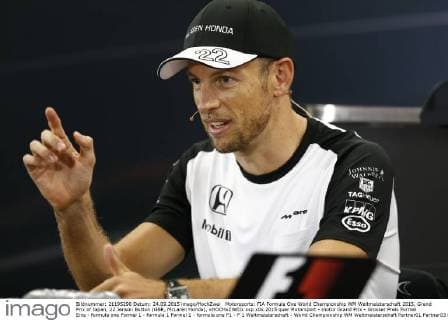 Motorsports: FIA Formula One World Championship WM Weltmeisterschaft 2015, Grand Prix of Japan, 22 Jenson Button (GBR, McLaren Honda), xHOCHxZWEIx