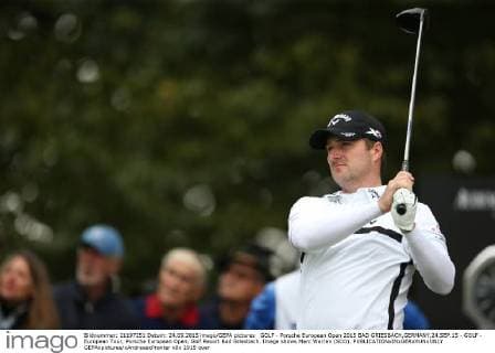 GOLF - Porsche European Open 2015 BAD GRIESBACH,GERMANY,24.SEP.15 - GOLF - European Tour, Porsche European Open, Golf Resort Bad Griesbach. Image shows Marc Warren (SCO). GEPAxpictures xAndreasxPranter