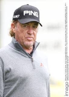 GOLF - Porsche European Open 2015 BAD GRIESBACH,GERMANY,24.SEP.15 - GOLF - European Tour, Porsche European Open, Golf Resort Bad Griesbach. Image shows Miguel Angel Jimenez (ESP). GEPAxpictures xAndreasxPranter