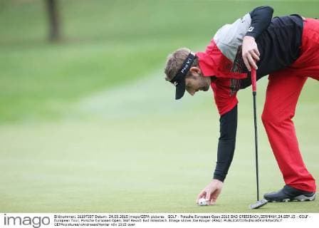 GOLF - Porsche European Open 2015 BAD GRIESBACH,GERMANY,24.SEP.15 - GOLF - European Tour, Porsche European Open, Golf Resort Bad Griesbach. Image shows Jbe Kruger (RSA). GEPAxpictures xAndreasxPranter