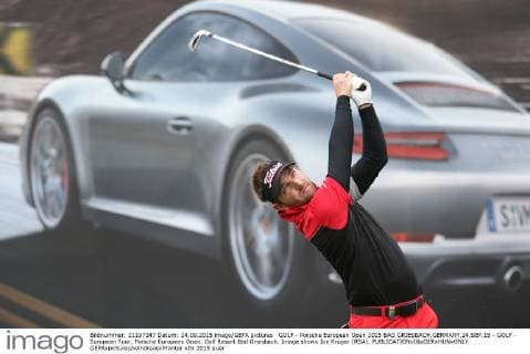 GOLF - Porsche European Open 2015 BAD GRIESBACH,GERMANY,24.SEP.15 - GOLF - European Tour, Porsche European Open, Golf Resort Bad Griesbach. Image shows Jbe Kruger (RSA). GEPAxpictures xAndreasxPranter